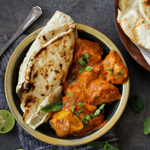 Paneer Naan with Gravy